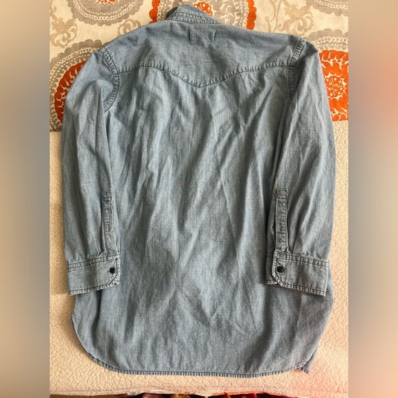 Madewell Blue Denim Textile - Picture 6 of 7